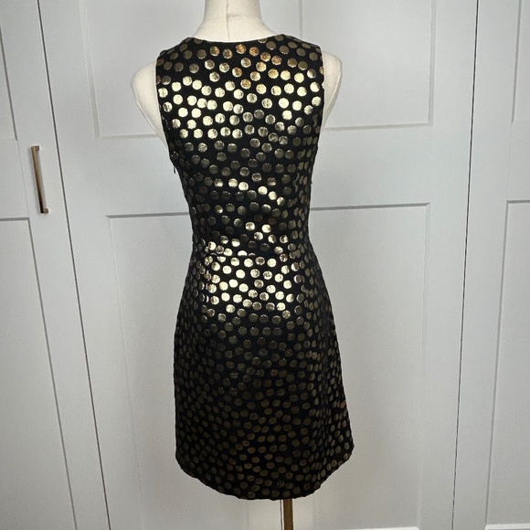 Metallic sleeveless Pencil dress - Picture 5 of 10